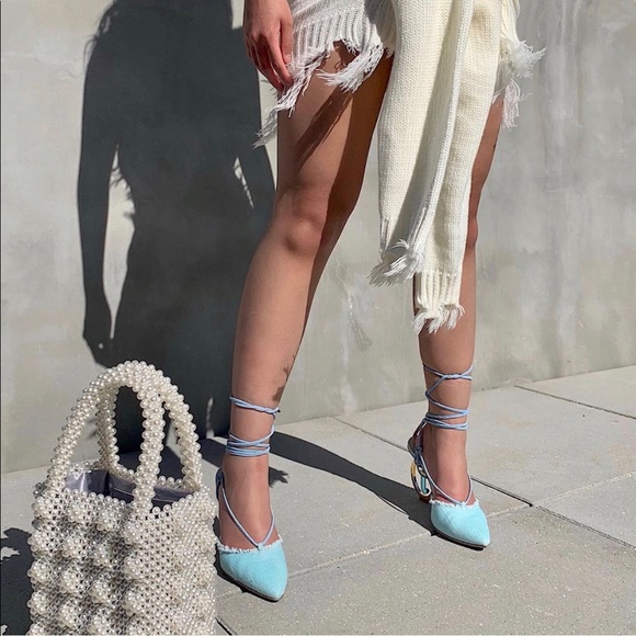 Gorgeous Vintage Style Faux Pearls Beading Handbag - Picture 2 of 8